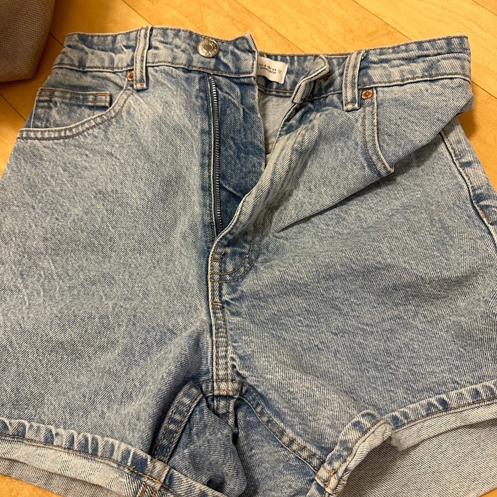 Zara denim shorts